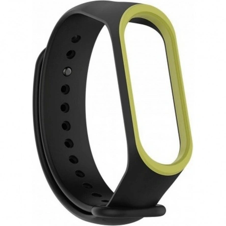 Ремешок Red Line для Xiaomi Mi Band 5 Black-Yellow Edging УТ0000...