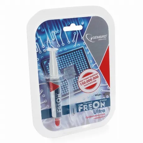 Термопаста Gembird FreOn ULTRA GF-21-5 5гр шприц