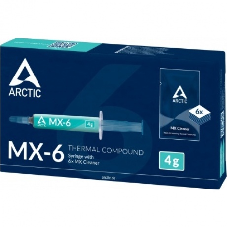 Термопаста Arctic Cooling ARCTIC MX-6 4 грамма (ACTCP00084A) - фото 2