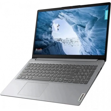 Ноутбук Lenovo IdeaPad 1 15.6" grey (82QD00ASRK) - фото 4