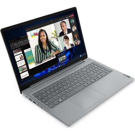 Ноутбук Lenovo V15 G4 AMN 15.6" grey (82YU00W9IN) - фото 2