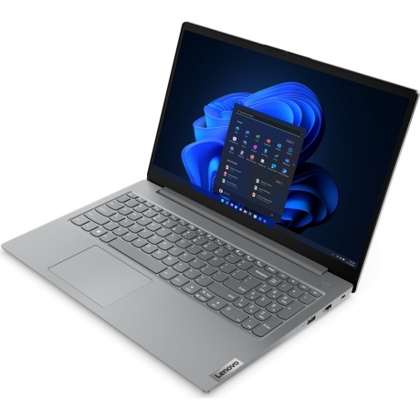 Ноутбук Lenovo V15 G4 AMN 15.6" grey (82YU00W9IN) - фото 3
