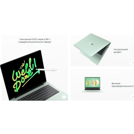 Ноутбук Huawei MateBook 14 FLMH-X (53014APS) green - фото 13