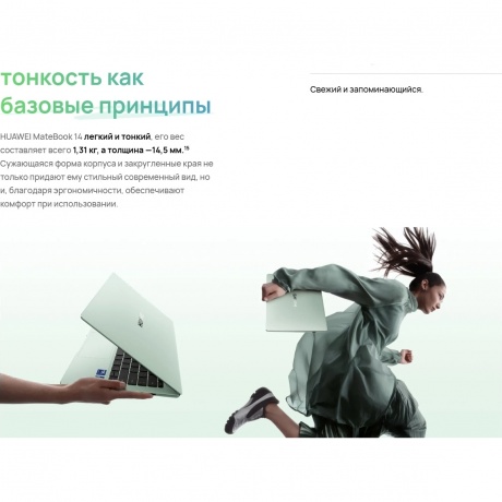 Ноутбук Huawei MateBook 14 FLMH-X (53014APS) green - фото 18