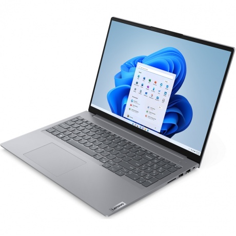 Ноутбук Lenovo ThinkBook 16 G6 IRL Arctic Grey (21KH0096RU) - фото 3