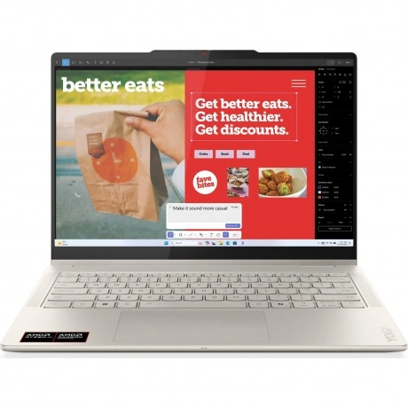 Ноутбук Lenovo Yoga 7 14AKP10 Ryzen AI 7 350 24Gb SSD1Tb AMD Rad...