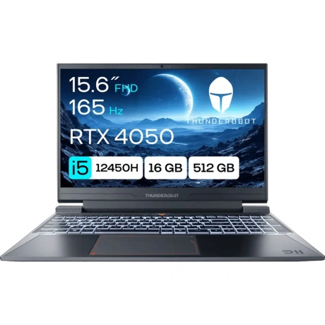 Ноутбук Thunderobot 911 X Wild Hunter G2D Core i5 12450H 16Gb SS...