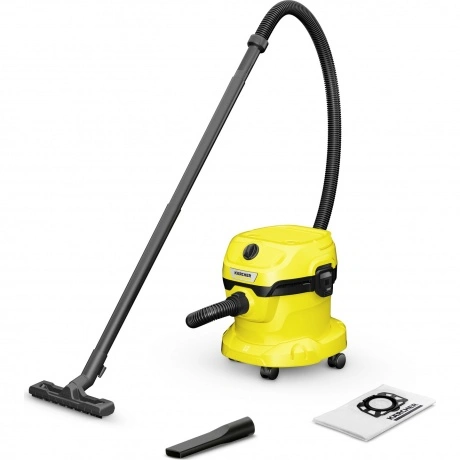 Строительный пылесос Karcher WD 2 Plus V-12/4/18 1000Вт (уборка:...
