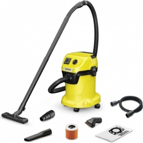 Строительный пылесос Karcher WD 3 P V-17/4/20 Workshop 1000Вт же...