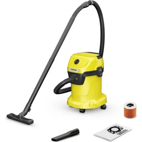 Строительный пылесос Karcher WD 3 V-17/4/20 1000Вт (уборка: суха...
