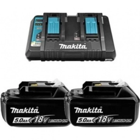 Аккумулятор  Makita BL1850B 18В 5Ач Li-Ion (З/У в компл.) (191L7...