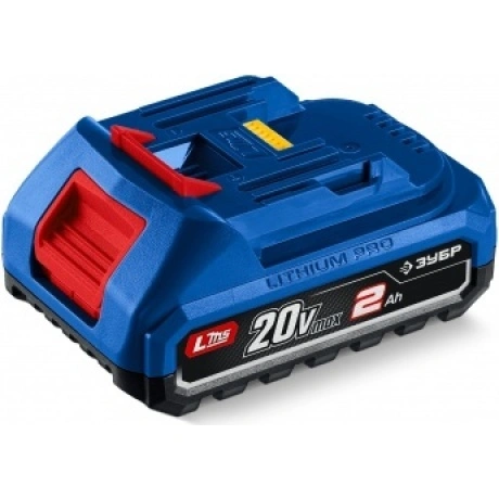 Аккумулятор ЗУБР Power PRO, 20 В, 2.0 А·ч, LMS, ПРОФЕССИОНАЛ (BP...