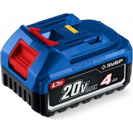 Аккумулятор ЗУБР Power PRO, 20 В, 4.0 А·ч, LMS, ПРОФЕССИОНАЛ (BP...