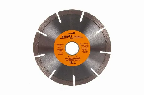 Диск отрезной алмазный сегментный Sparta Europa Standard 125x22,...
