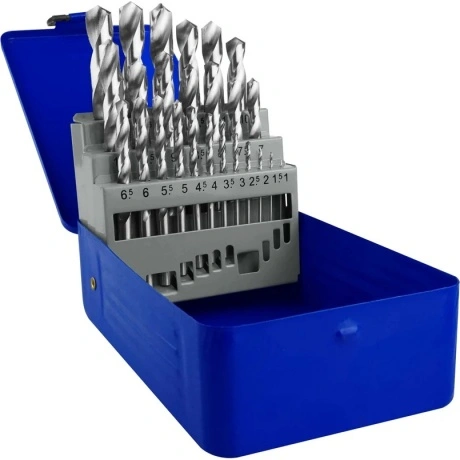 Набор сверл HSS 25 шт, 1-13 мм vertextools 0987-25