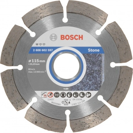Алмазный диск Bosch 115-22.23 Professional for Stone 2.608.602.5...