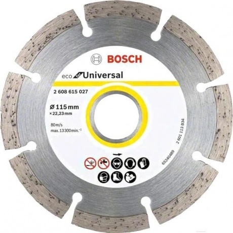 Алмазный диск Bosch Eco for Universal Segmented 10 шт (2.608.615...
