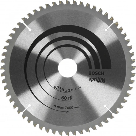 Диск пильный Bosch 254-30 OptilineWood 40зуб. 2.608.640.443
