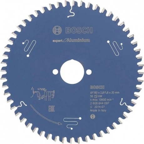 Диск пильный Bosch Freud 180-30 Expert for Aluminiuml 56зуб. 2.6...
