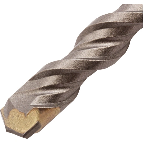 Бур по бетону DENZEL 705024, двойная спираль, Cobalt W-tip, 12x2...