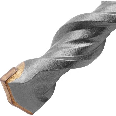 Бур по бетону DENZEL 705037, двойная спираль, Cobalt W-tip, 16x2...