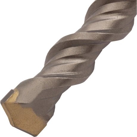 Бур по бетону DENZEL 705046, двойная спираль, Cobalt W-tip, 18x6...
