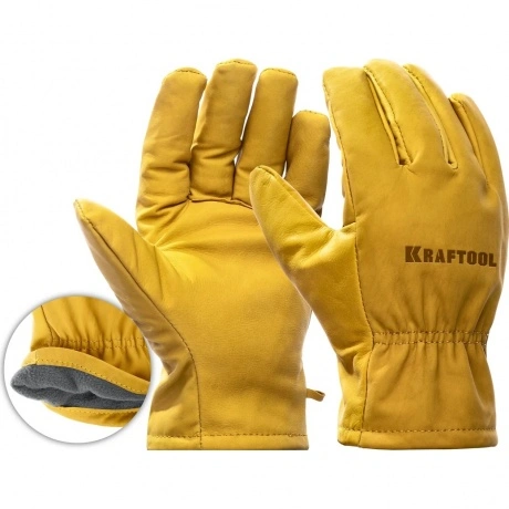 Перчатки KRAFTOOL EXTREM, XL (10) кожаные рабочие (1136-XL)