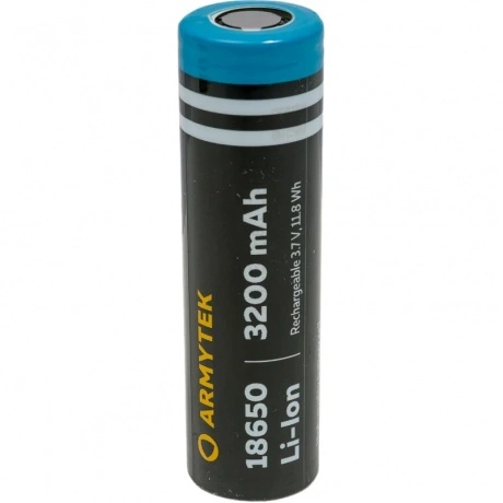 Аккумулятор незащищенный Armytek 18650 Li-Ion 3200 мАч