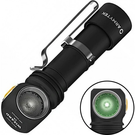 Мультифонарь Armytek Wizard C2 WG Magnet USB / Белый и зеленый с...