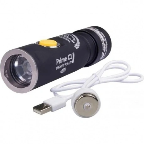 Фонарь Armytek Prime C1 Pro USB+18350, 1000 лм, холодный свет, а...