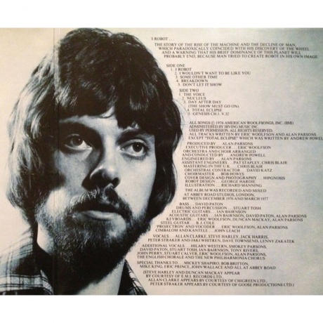 The Alan Parsons Project - I Robot (0889853754113) виниловая пластинка - фото 9