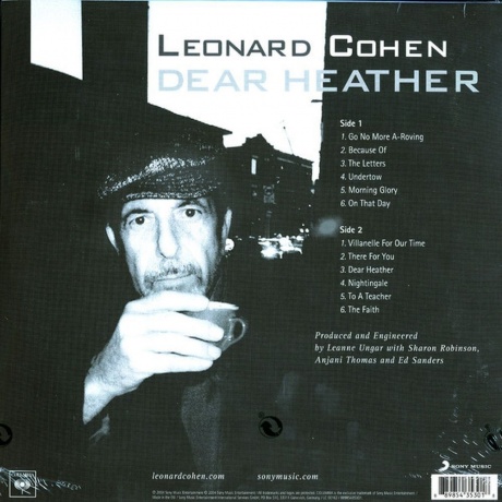 Leonard Cohen - Dear Heather (0889854353018) виниловая пластинка - фото 2