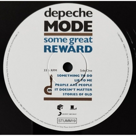 Depeche Mode - Some Great Reward (0889853300112) виниловая пластинка - фото 5