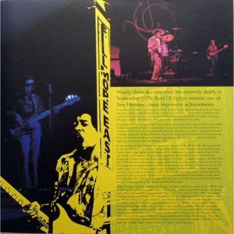 Jimi Hendrix - Band Of Gypsys (0886976239916) виниловая пластинка - фото 10