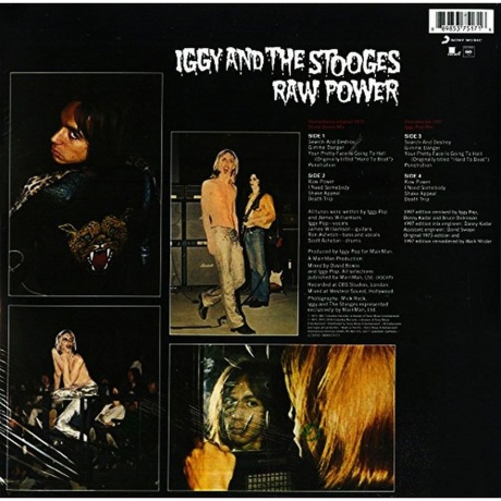 The Stooges - Raw Power (0889853751716) виниловая пластинка - фото 3