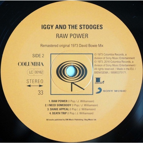 The Stooges - Raw Power (0889853751716) виниловая пластинка - фото 5