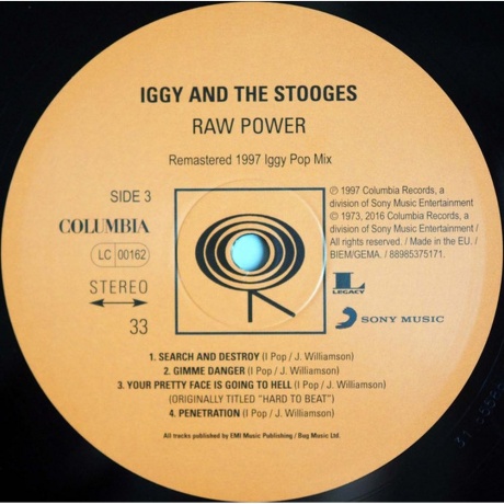 The Stooges - Raw Power (0889853751716) виниловая пластинка - фото 6