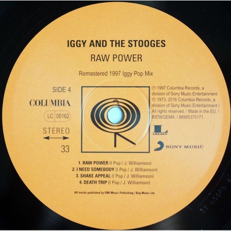 The Stooges - Raw Power (0889853751716) виниловая пластинка - фото 7