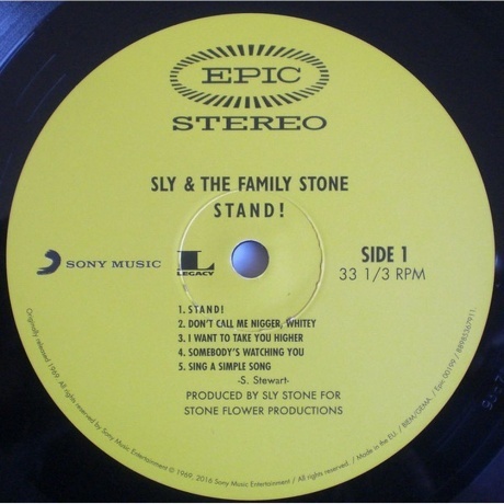 Sly &amp; The Family Stone - Stand! (0889853679119) виниловая пластинка - фото 3