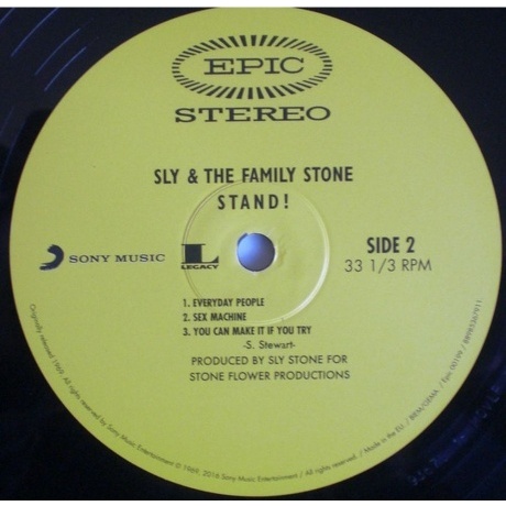 Sly &amp; The Family Stone - Stand! (0889853679119) виниловая пластинка - фото 4