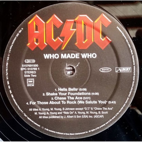 AC/DC - Who Made Who (5099751076919) виниловая пластинка - фото 6