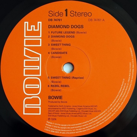 David Bowie - Diamond Dogs (0190295990404) виниловая пластинка - фото 5