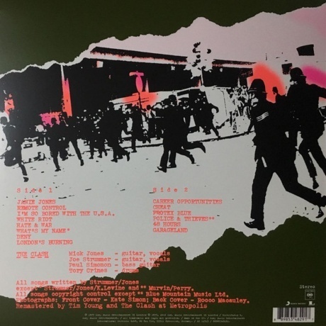 The Clash - The Clash (0889853482917) виниловая пластинка - фото 2