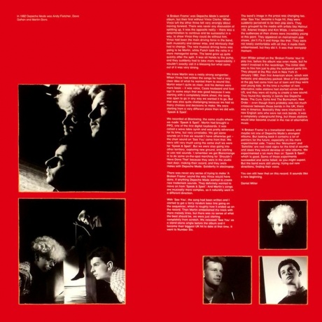 Depeche Mode - A Broken Frame (0889853299317) виниловая пластинка - фото 2