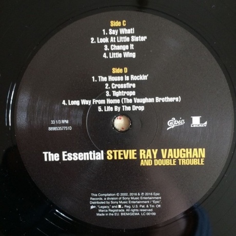 Stevie Ray Vaughan - The Essential (0889853577514) виниловая пластинка - фото 6