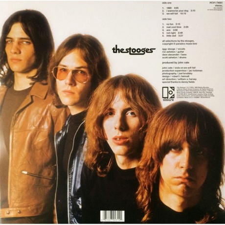 The Stooges - The Stooges (coloured) (0081227943141) виниловая пластинка - фото 2