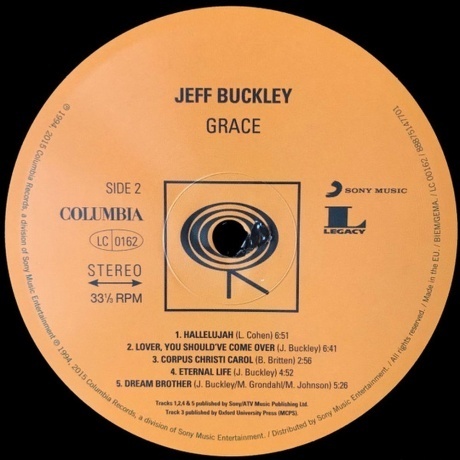 Jeff Buckley - Grace (0888751477018) виниловая пластинка - фото 4