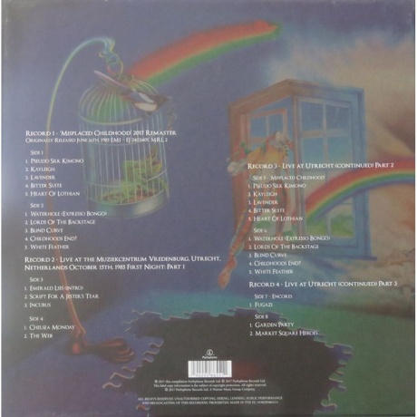 Marillion - Misplaced Childhood (Box) (0190295865511) виниловая пластинка - фото 2