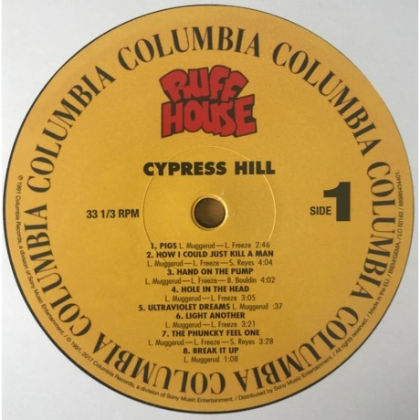 Cypress Hill, Cypress Hill (0889854344016) виниловая пластинка - фото 3