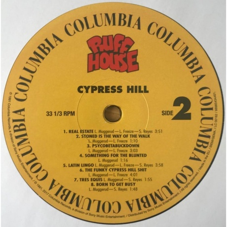 Cypress Hill, Cypress Hill (0889854344016) виниловая пластинка - фото 4